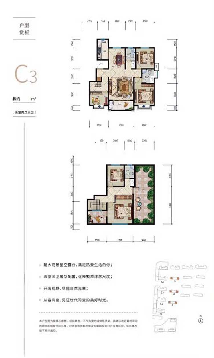 潤(rùn)地新城洋房C3戶型