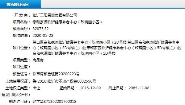 5月下旬臨沂共24項目獲預售證 共批準56棟樓