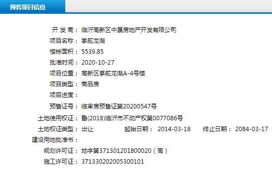 10月下旬臨沂共30項目獲預(yù)售證 共批準(zhǔn)85棟樓