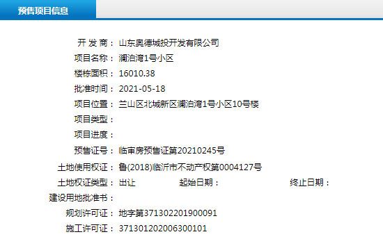 5月中旬臨沂共18項(xiàng)目獲預(yù)售證，共批準(zhǔn)31棟樓